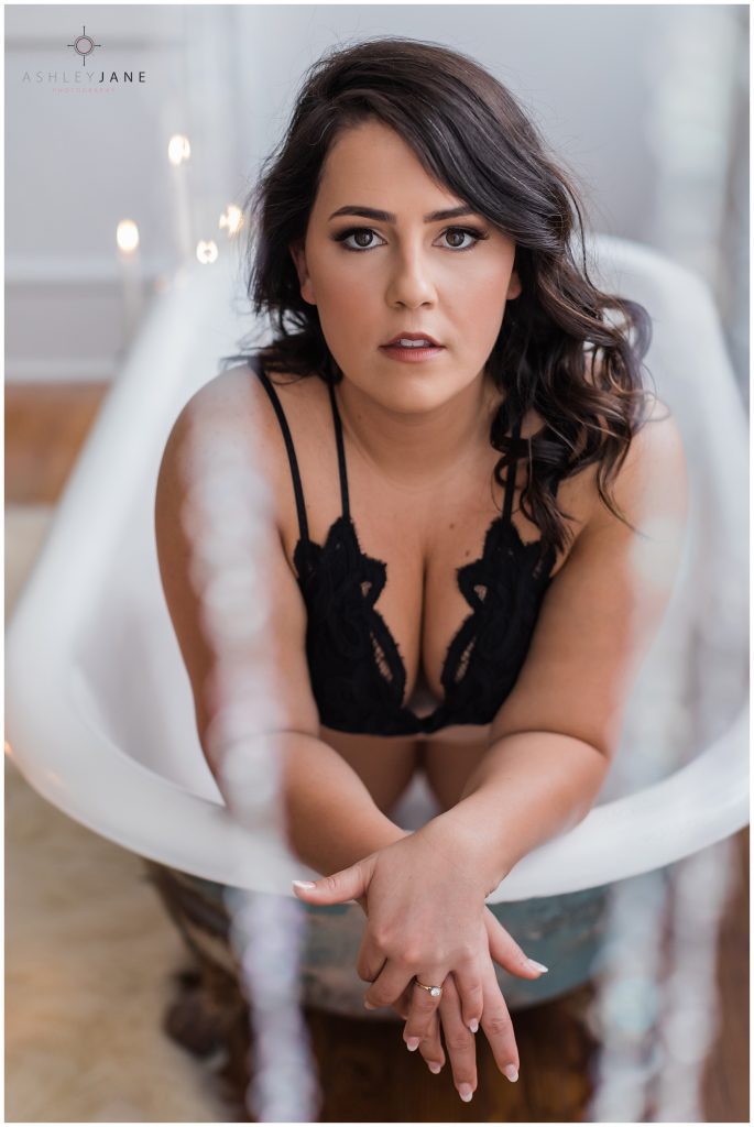 Lady K's Boudoir Session with Ashley Jane Photography
